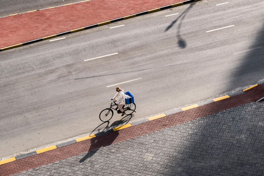 bicycle around the city 