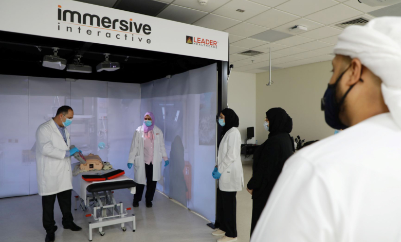 The UAE Volunteers campaign started a training program for volunteers to support health emergency response teams and nursing staff.