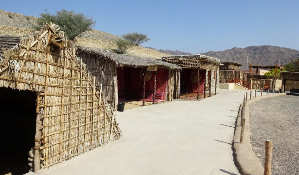 The ​​village Fujairah heritage of the most important historical and archaeological places that attract visitors and tourists from around the world.