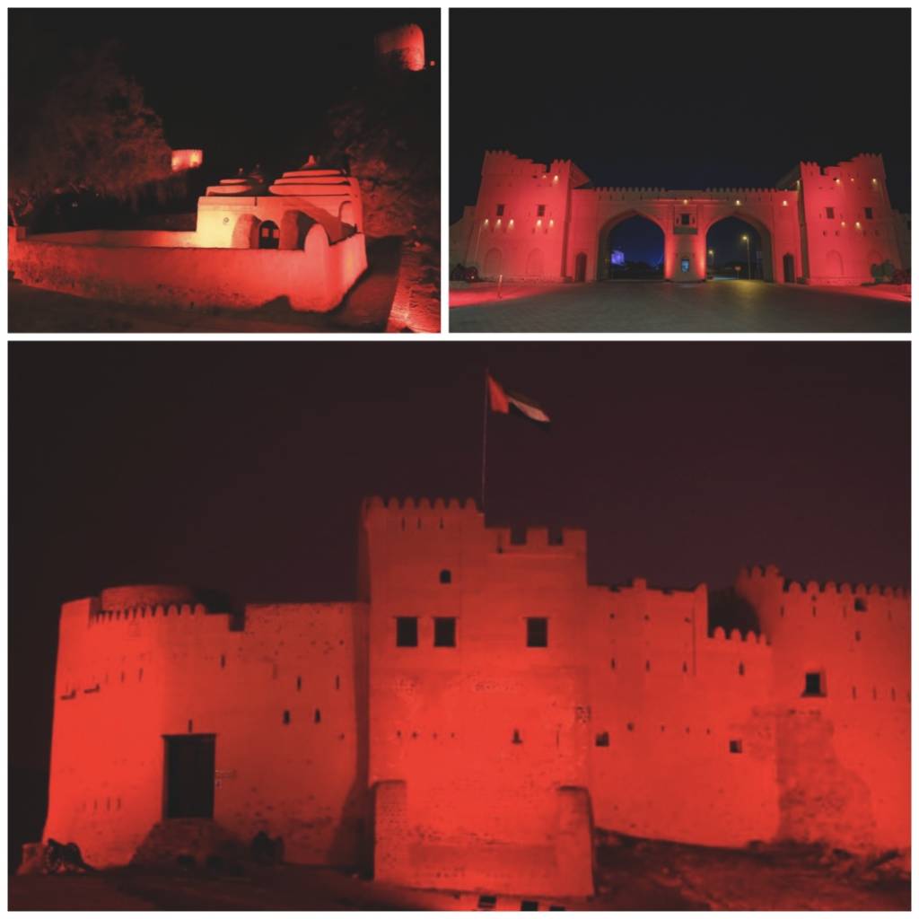 Now, nearly seven months later, the Hope probe is expected to arrive at Mars’ orbit on Tuesday, February 9 at 7.30pm. And to celebrate the momentous occasion, several landmarks across the UAE are illuminating in red.Fujairah. Fujairah Landmarks. UAE hope Probe. Fujairah Observer.