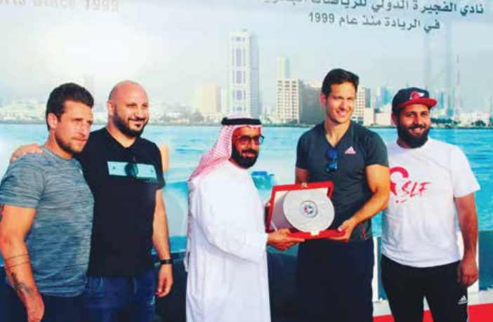 Sean Burgess finishes 7 emirates walk in Fujairah. Dubai resident Sean Burgess has walked across the seven Emirates and set a new Guinness World Record for walking across the UAE’s seven emirates in a week.Fujairah Observer. Fujairah News.