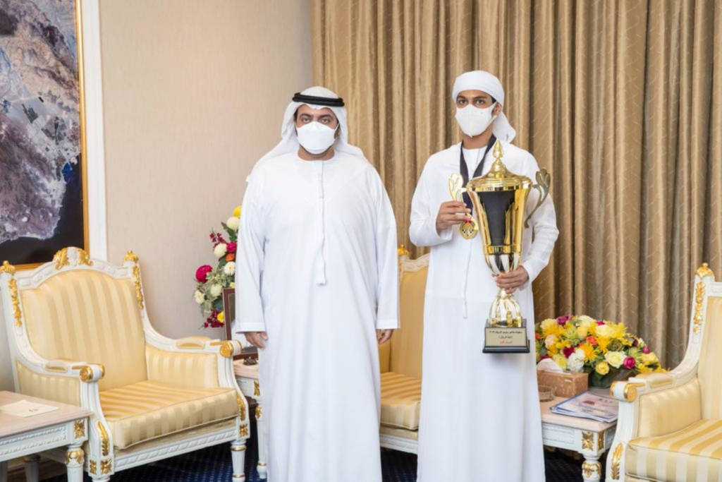 Fujairah CP receives winner of UAE President’s chess cup