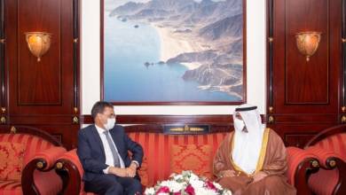 Photo of Fujairah Crown Prince receives ambassadors of Jordan and Mauritania