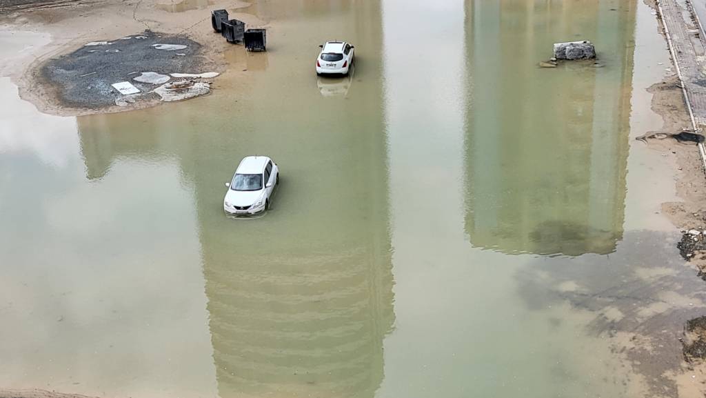 UAE military help rescue residents in rain-flooded Fujairah