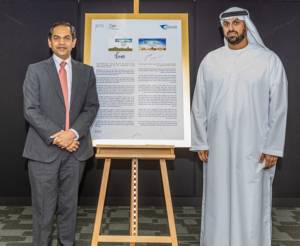 Emirates Post Group issues commemorative stamp celebrating 50 years of UAE’s formation and 75 years of India’s independence