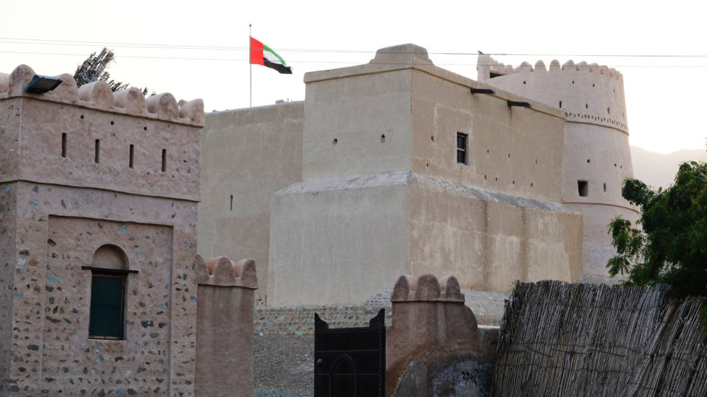 Photo of the day: Al Bithnah Fort is a traditional double story rock, coral and mud-brick fortification located in the Wadi Ham, near the village of Bithnah in Fujairah, United Arab Emirates. Fujairah Landmarks.