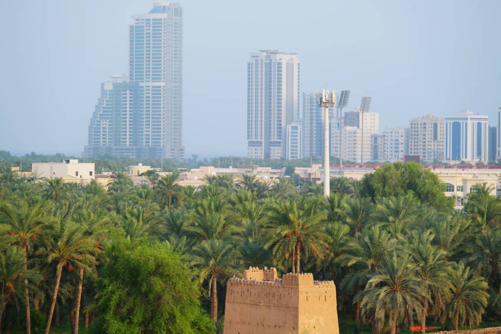 Fujairah city view from Fujairah FOrt