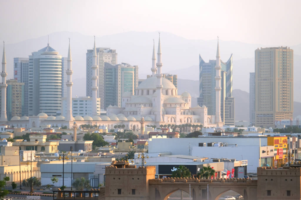 City View from Fujairah Fort