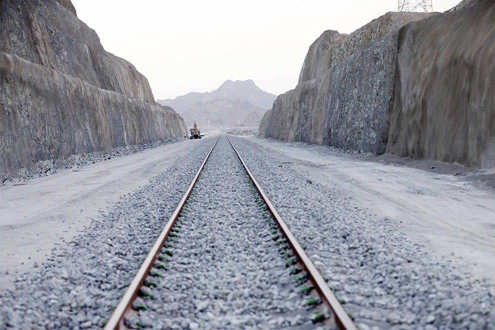 Etihad Rail track