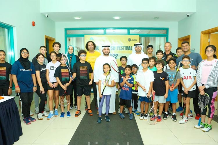 TCCF Junior Squash Festival competitors