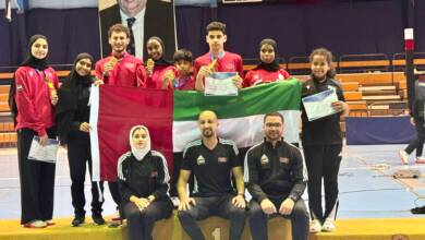 Photo of Fujairah Martial Arts Club Fencers Gift UAE Four Golds, a Silver, and a Bronze in West Asia Championship