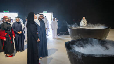 Photo of Crown Prince of Fujairah opens the “Platform 09” exhibition