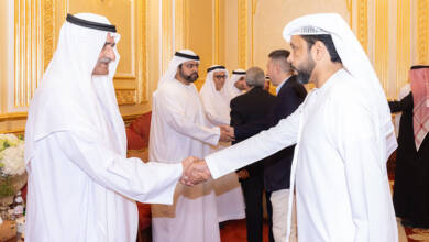 Photo of Fujairah Ruler receives Ramadan well-wishers